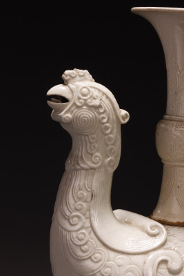 图片[2]-Imitation Ding kiln white glaze Tianji statue-China Archive